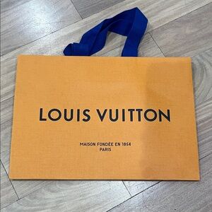 Louis Vuitton Orange Tote Bag